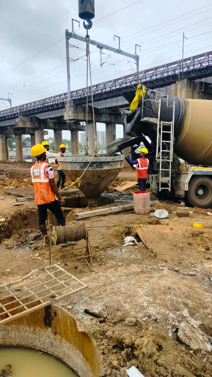 Sabarmati River Piling
